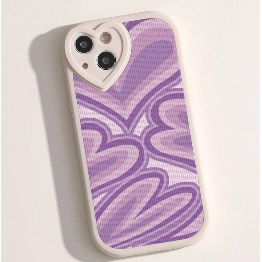 Heart Pattern Phone Case - Picture 5 of 6